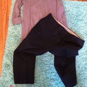 Navy Capri pants
